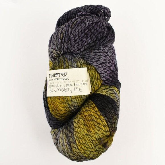 Blue Moon Fiber Arts Twisted Merino Wool Yarn 560 Yards 8oz Color Scumberry Pie - Picture 1 of 4